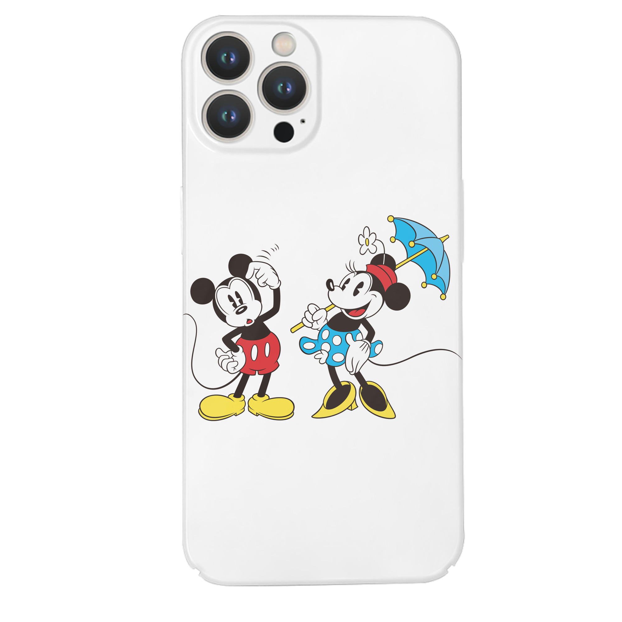 （画像用） ミッキーマウス Mickey Mouse 【iPhone 14シリーズ対応】ハードケース